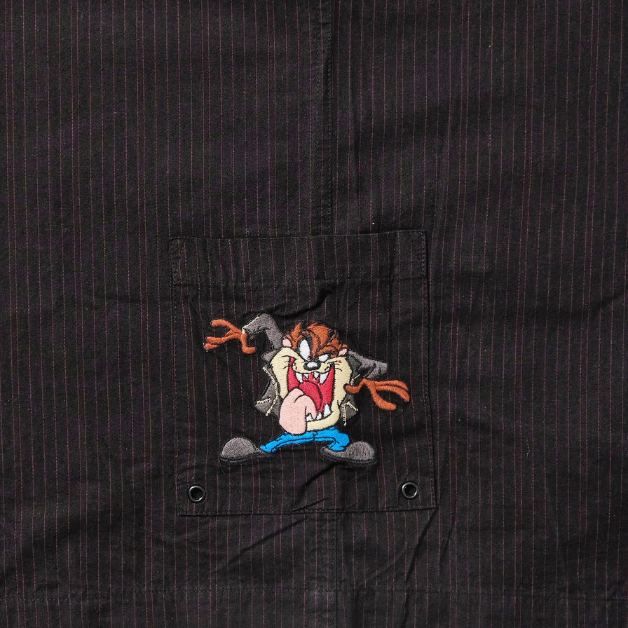 Vintage Taz Looney Tunes Harrington Jacket Large 