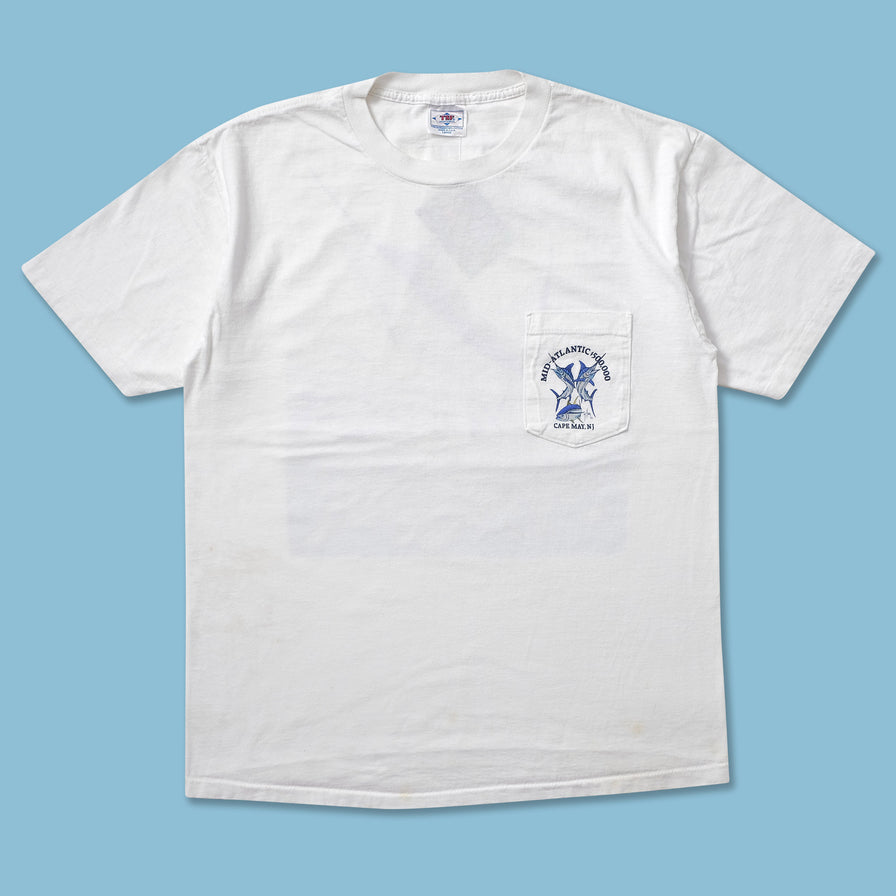 Vintage Cape May Fishing T-Shirt Large - Double Double Vintage