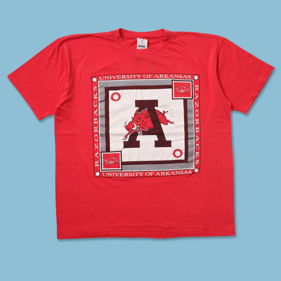 Vintage Arkansas Razorbacks T-Shirt Large - Double Double Vintage