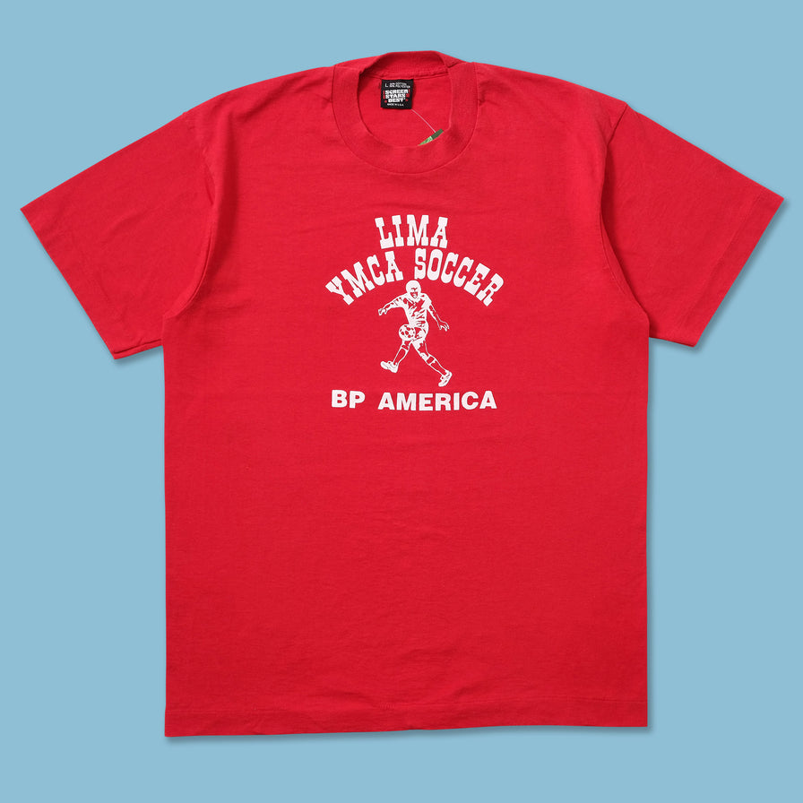 Vintage Lima YMCA Soccer T-Shirt Medium - Double Double Vintage