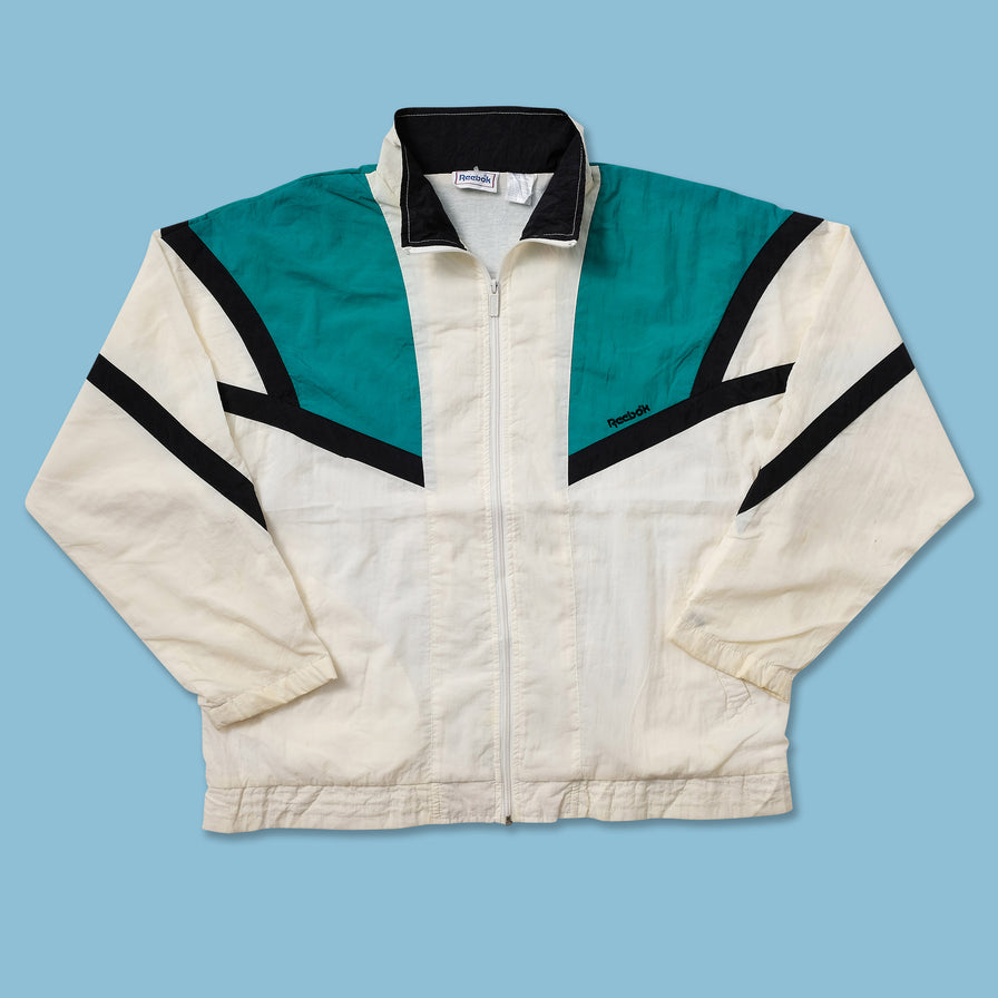 Vintage Reebok Track Jacket Large - Double Double Vintage