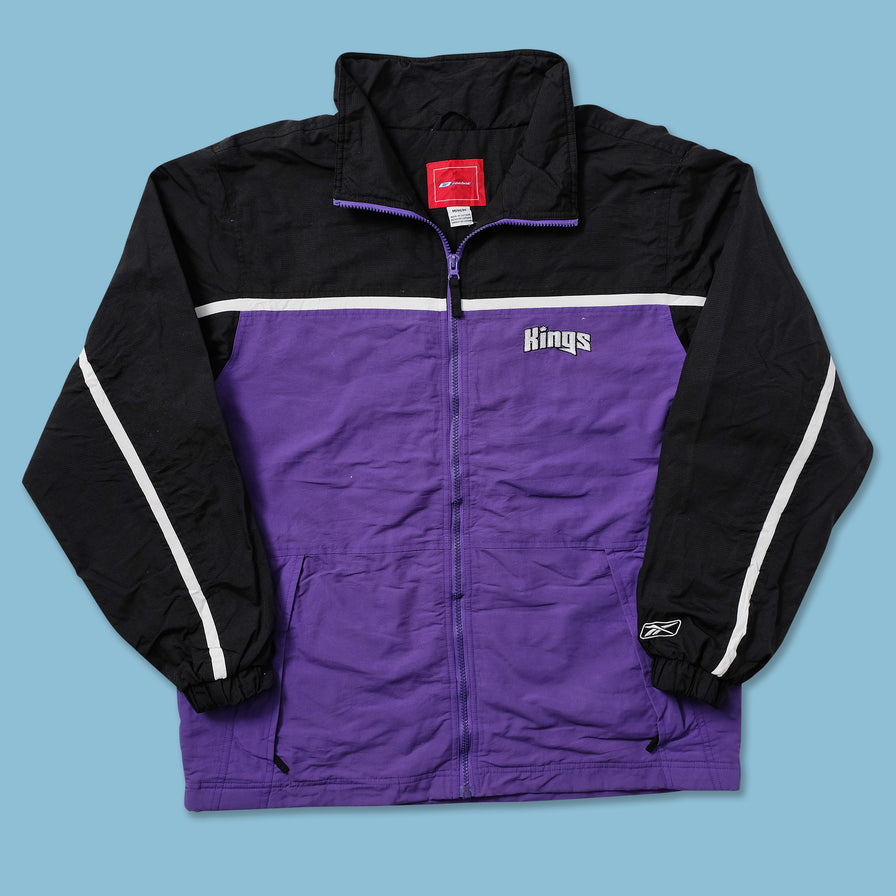 Vintage Reebok Sacramento Kings Light Padded Jacket Medium - Double Double Vintage