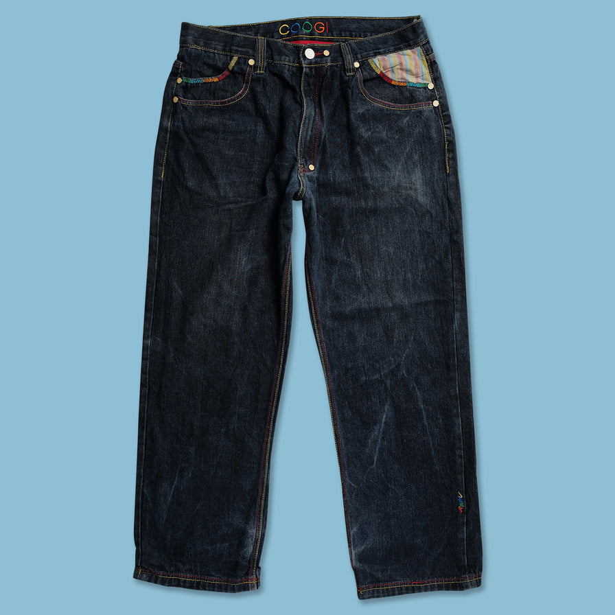 Y2K Coogi Baggy Pants 38x32 - Double Double Vintage