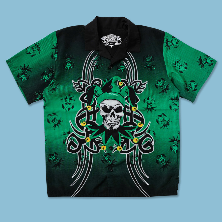 Y2K Tribal Shirt Medium - Double Double Vintage