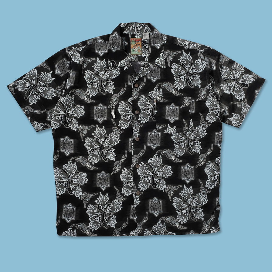 Y2K Tribal Shirt XLarge - Double Double Vintage