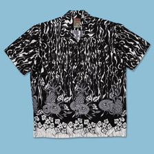 Y2K Tribal Shirt Large - Double Double Vintage