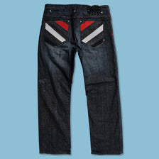 Y2K Akademiks Denim Pants 38x34 - Double Double Vintage