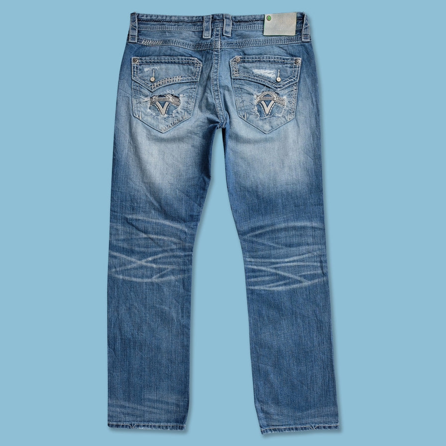 Y2K Denim Pants 36x34 - Double Double Vintage