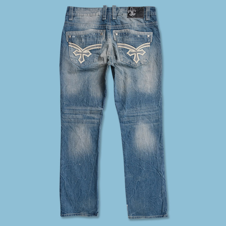 Y2K Denim Pants 36x34 - Double Double Vintage