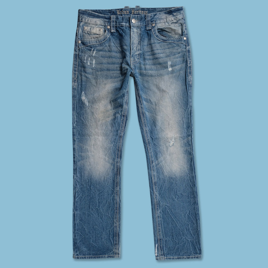 Y2K Denim Pants 36x34 - Double Double Vintage