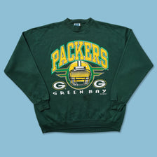1995 Greenbay Packers Sweater Large - Double Double Vintage