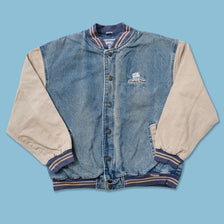 Vintage Greenbay Packers Denim Varsity Jacket XLarge - Double Double Vintage