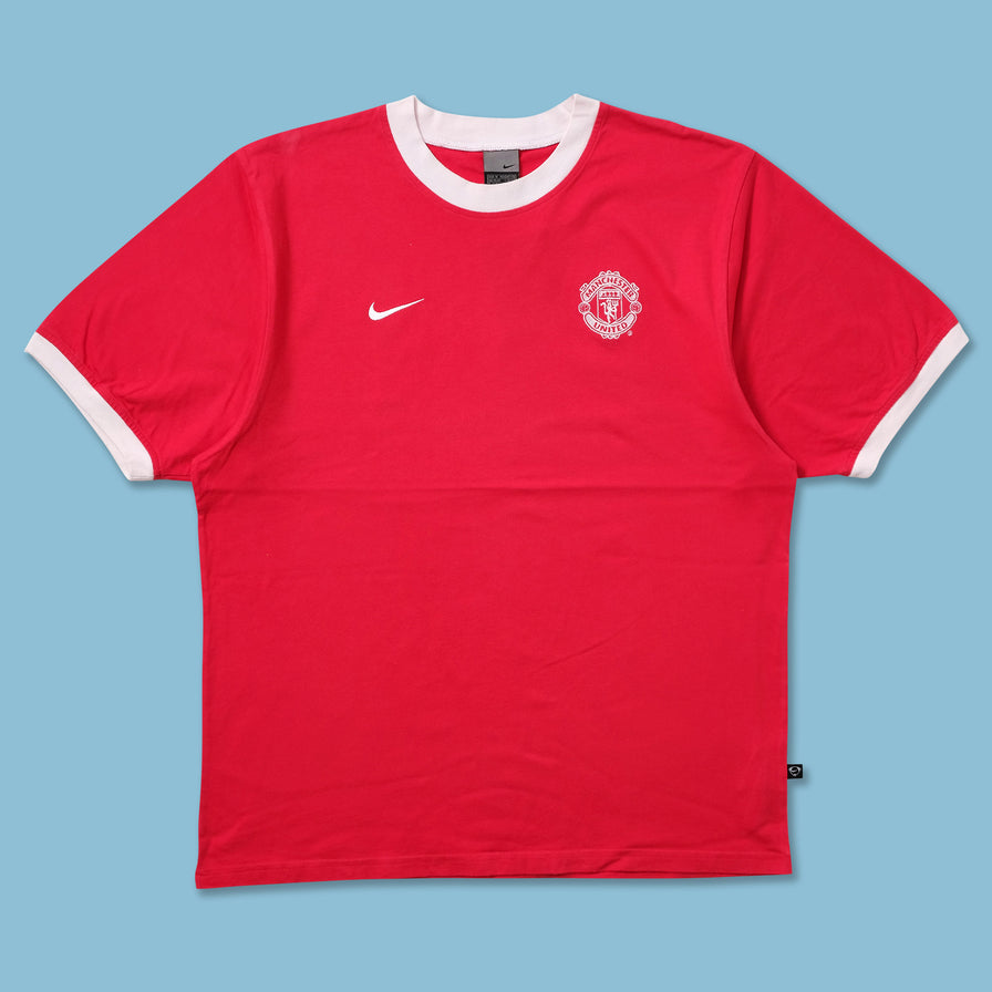 Vintage Nike Manchester United T-Shirt Large - Double Double Vintage