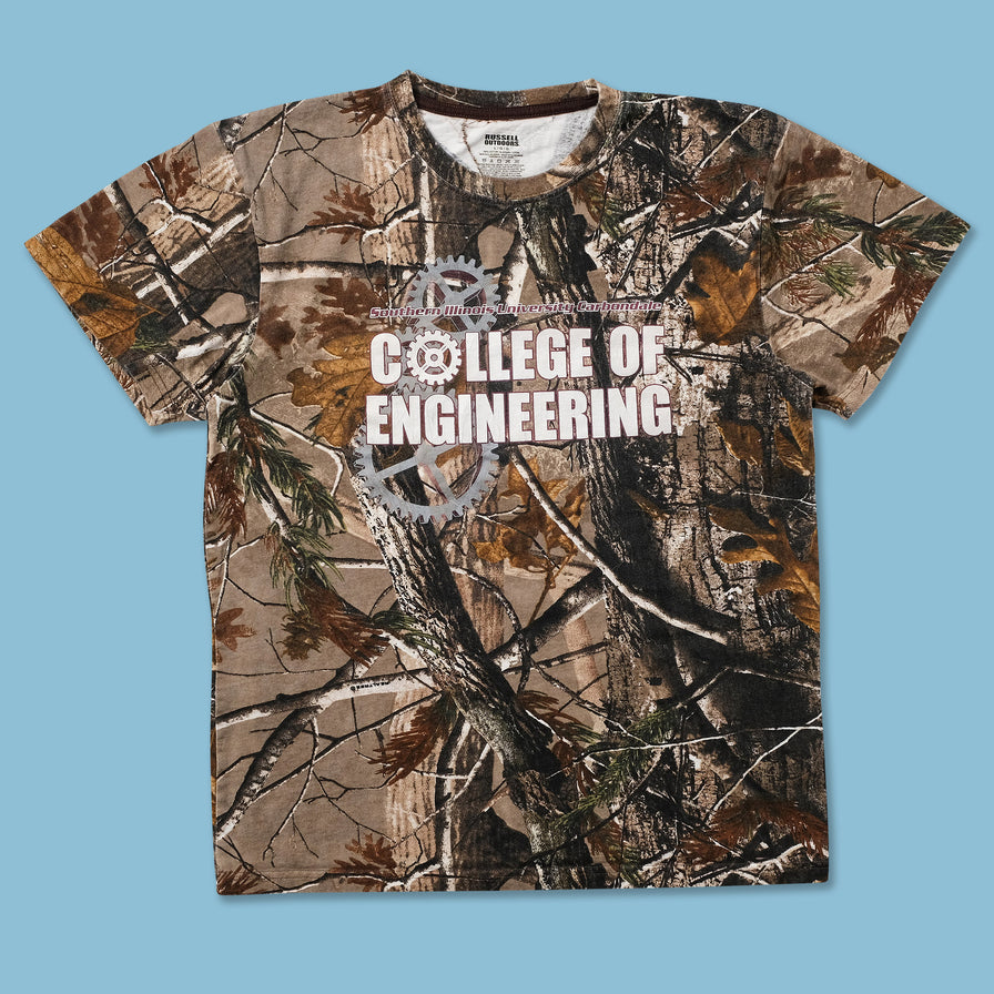 Real Tree Camo T-Shirt Large - Double Double Vintage