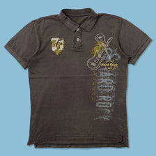 Y2K Hard Rock Cafe Polo Medium - Double Double Vintage