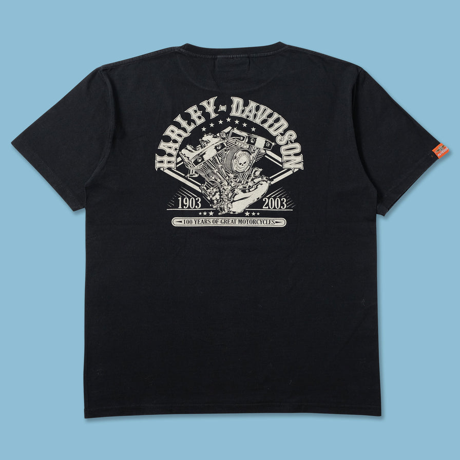 2003 Harley Davidson T-Shirt XLarge - Double Double Vintage