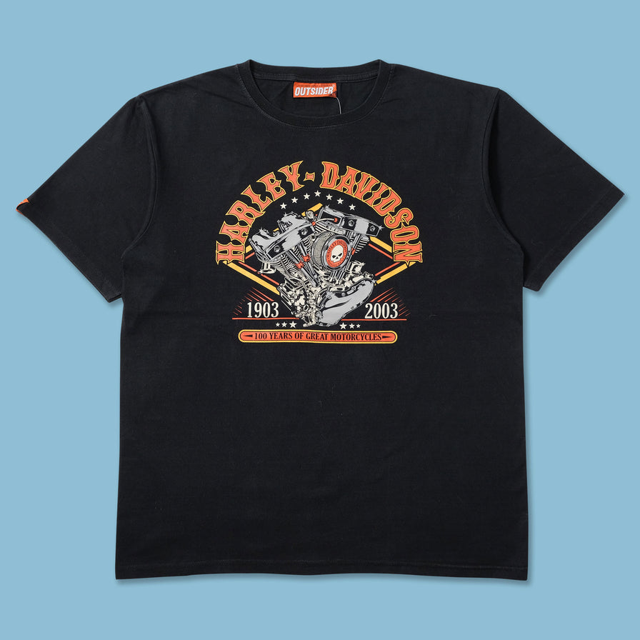 2003 Harley Davidson T-Shirt XLarge - Double Double Vintage