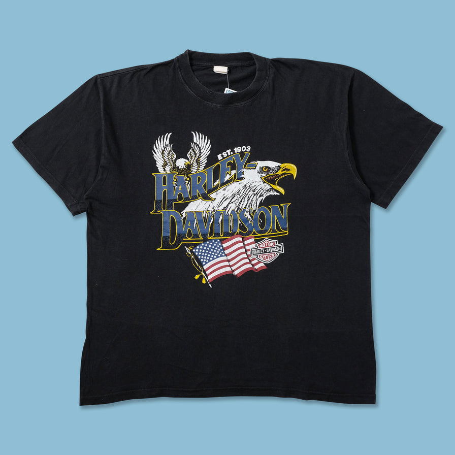 Vintage Harley Davidson T-Shirt XLarge - Double Double Vintage