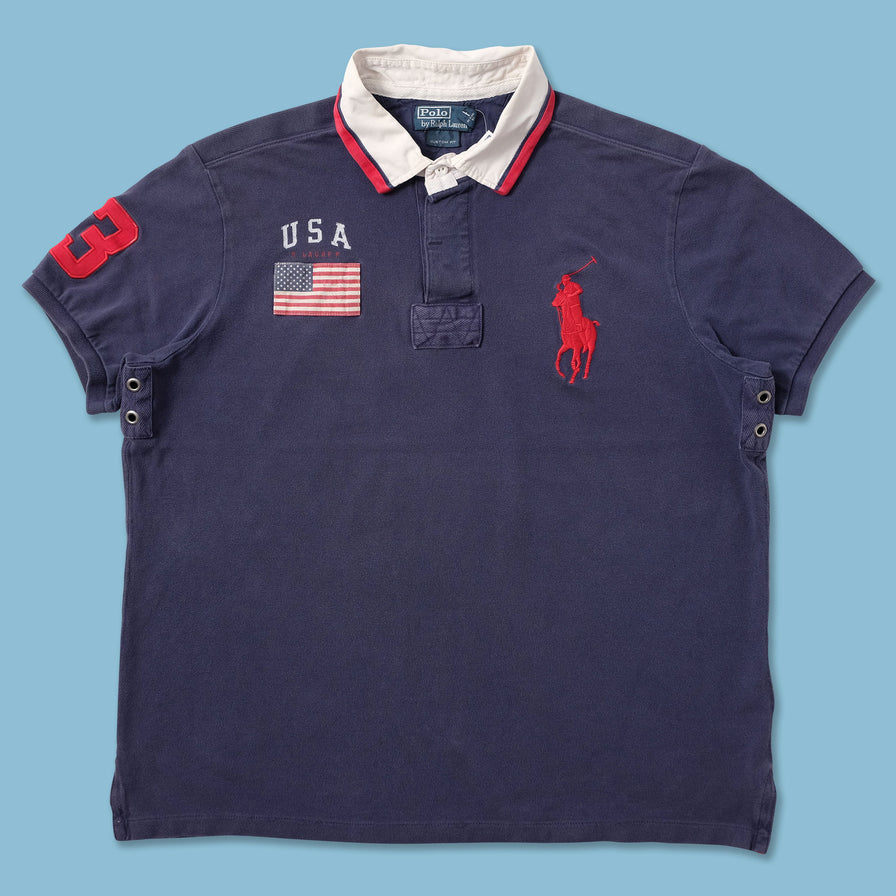 Vintage Polo Ralph Lauren USA Polo XLarge - Double Double Vintage