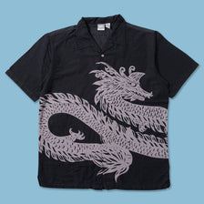 Y2K Dragon Shirt XLarge - Double Double Vintage