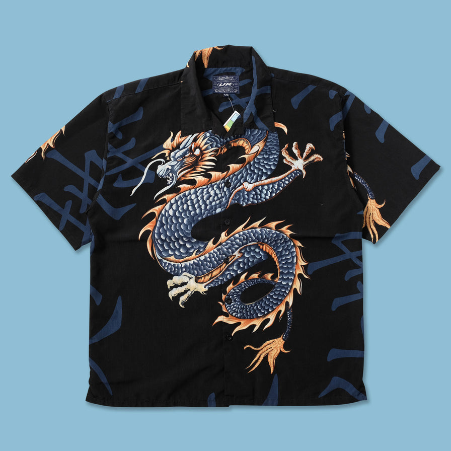 Y2K Dragon Shirt XLarge - Double Double Vintage