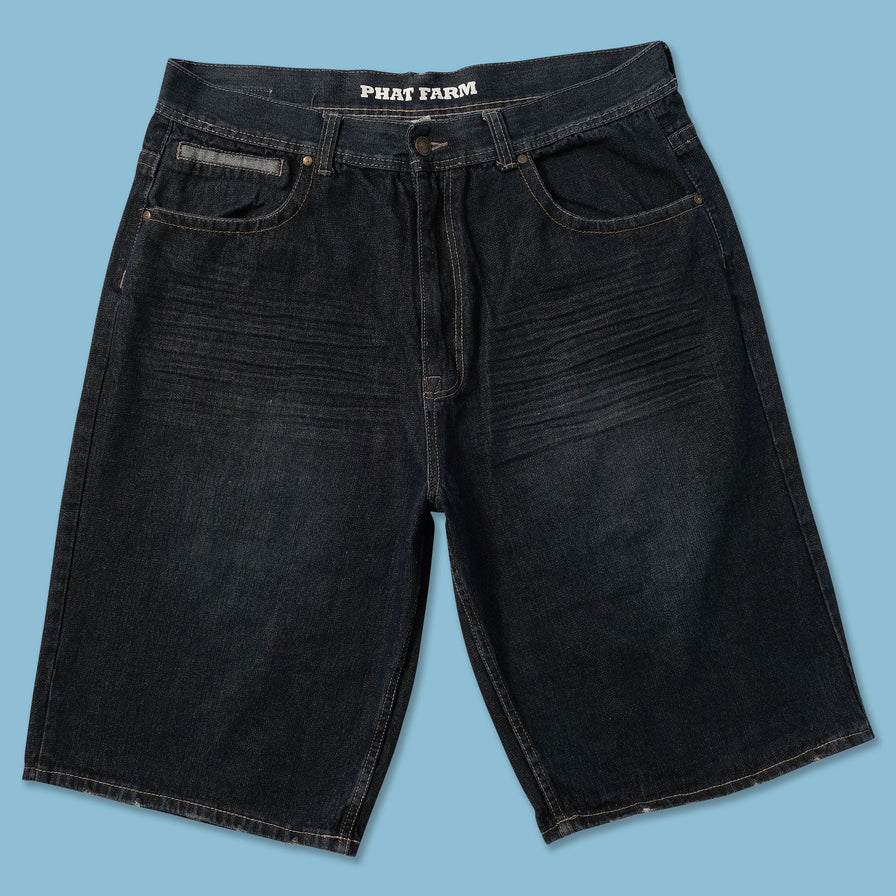 Y2K Phat Farm Baggy Jorts W40 - Double Double Vintage