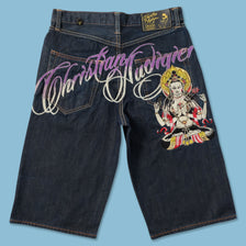 Y2K Christian Audigier Jorts W30 - Double Double Vintage