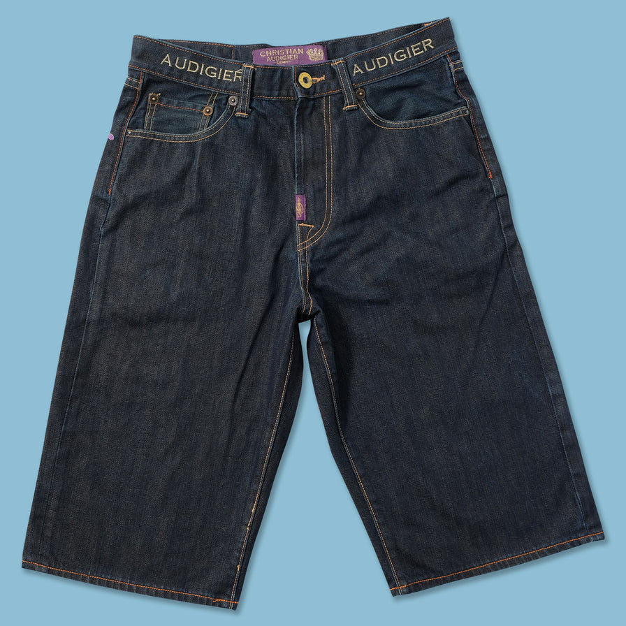 Y2K Christian Audigier Jorts W30 - Double Double Vintage