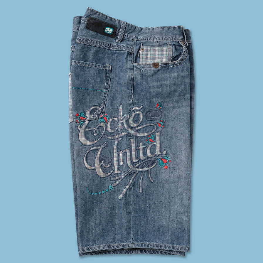 Y2K Ecko Unltd. Baggy Jorts W36 - Double Double Vintage