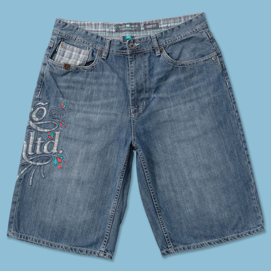 Y2K Ecko Unltd. Baggy Jorts W36 - Double Double Vintage