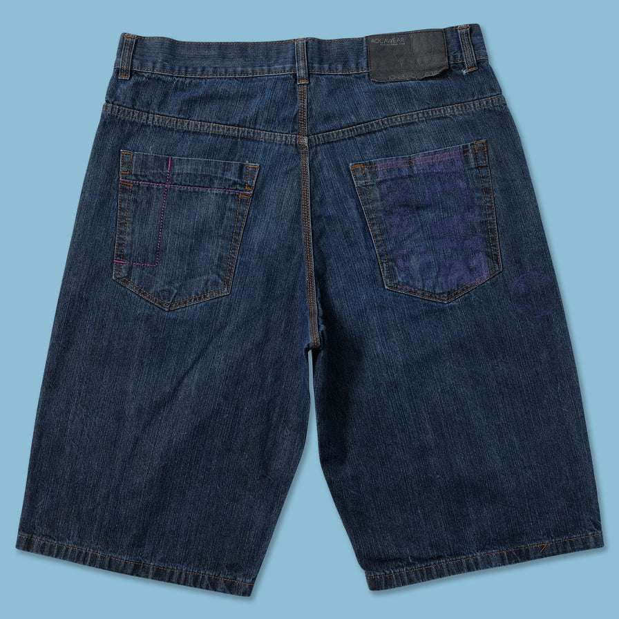 Y2K Rocawear Baggy Jorts W38 - Double Double Vintage
