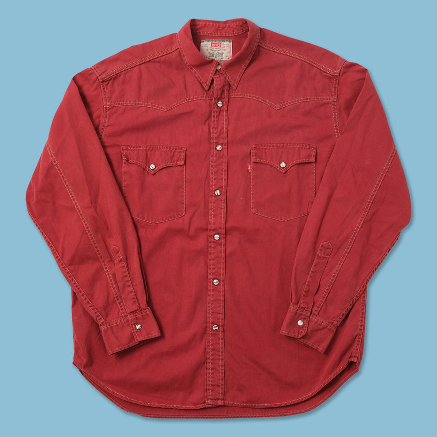 Vintage Levis Denim Shirt XLarge 