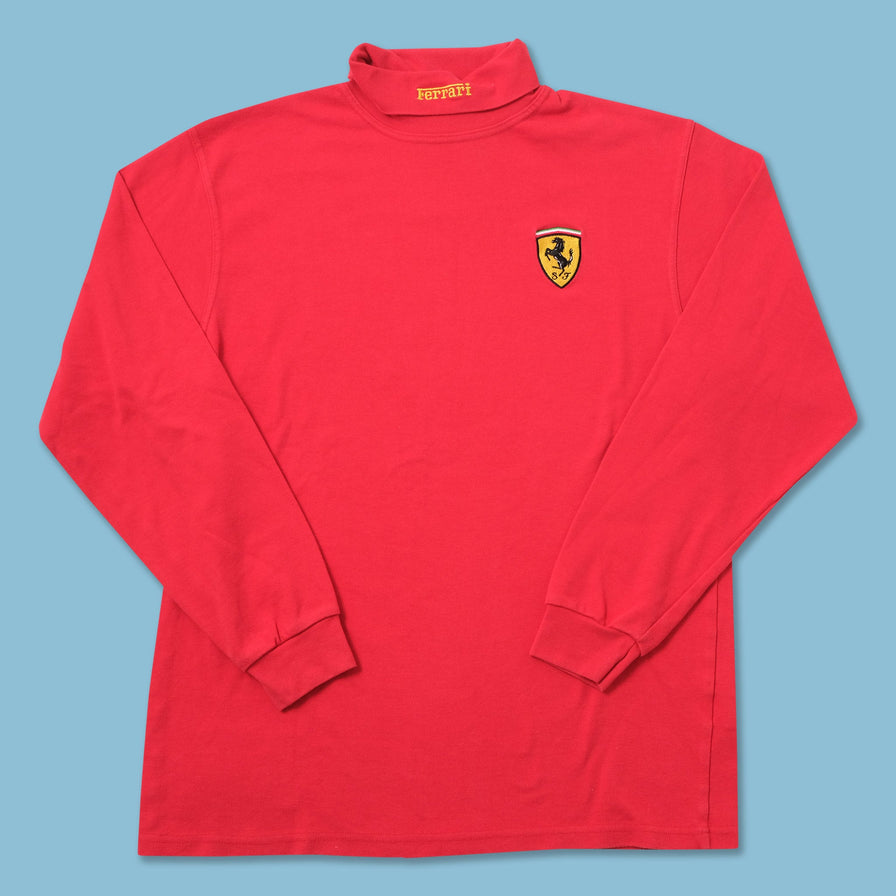 Vintage Ferrari Turtleneck Sweater XLarge 