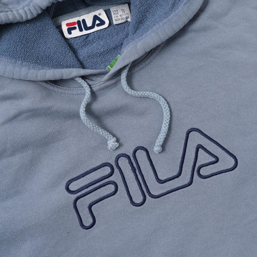Vintage Fila Hoody Medium 