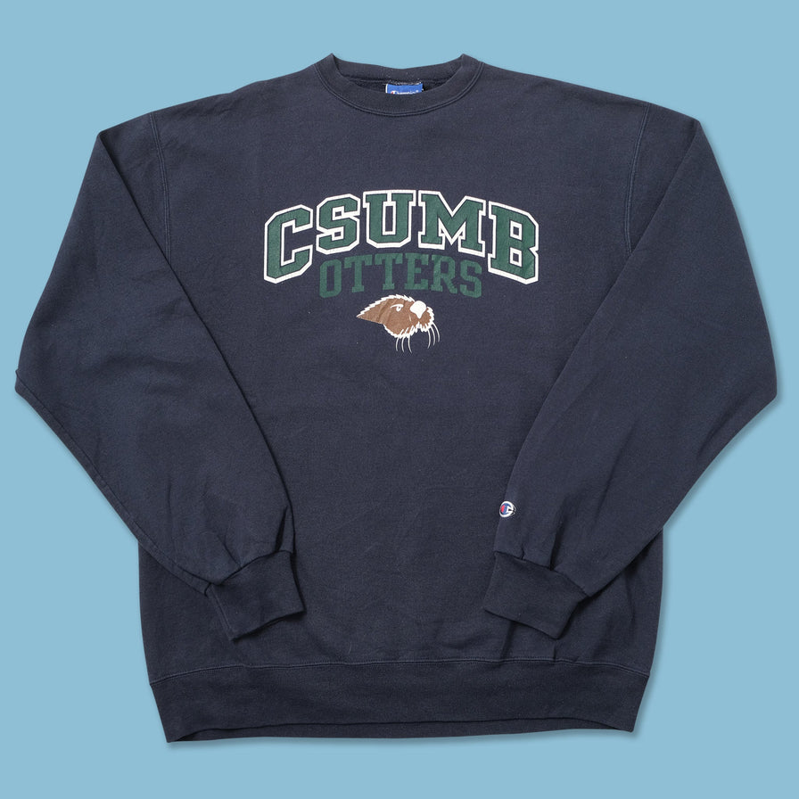 Vintage Champion CSUMB Otters Sweater Large 