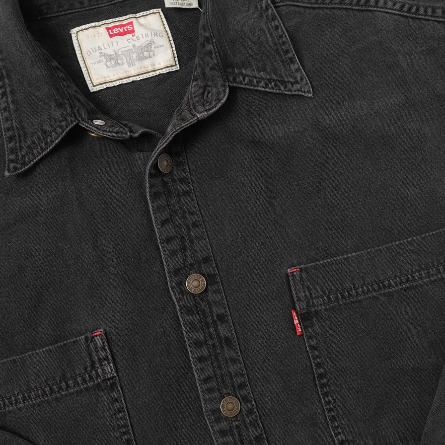 Vintage Levis Denim Shirt Large 