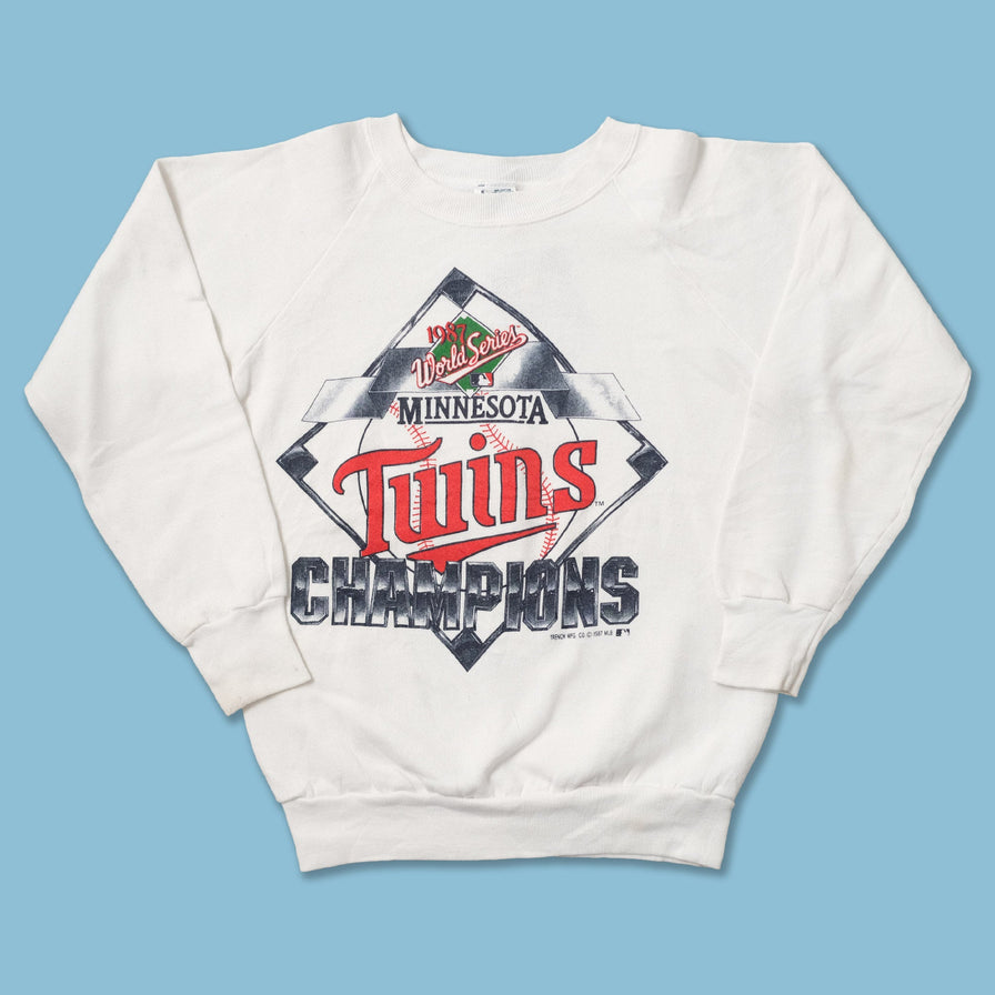 Vintage 1987 Minnesota Twins Women's Sweater Small 