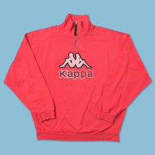 Vintage Kappa Q-Zip Sweater Large 