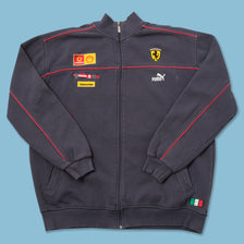 Vintage Puma Ferrari Sweat Jacket XLarge 