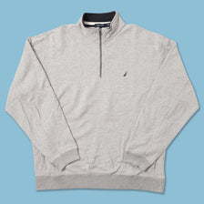 Vintage Nautica Half Zip Sweater XLarge 