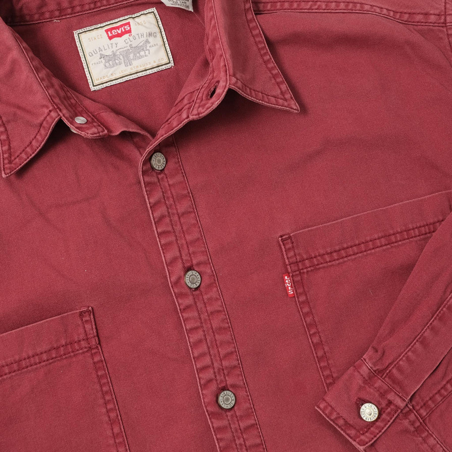 Vintage Levis Denim Shirt XLarge 