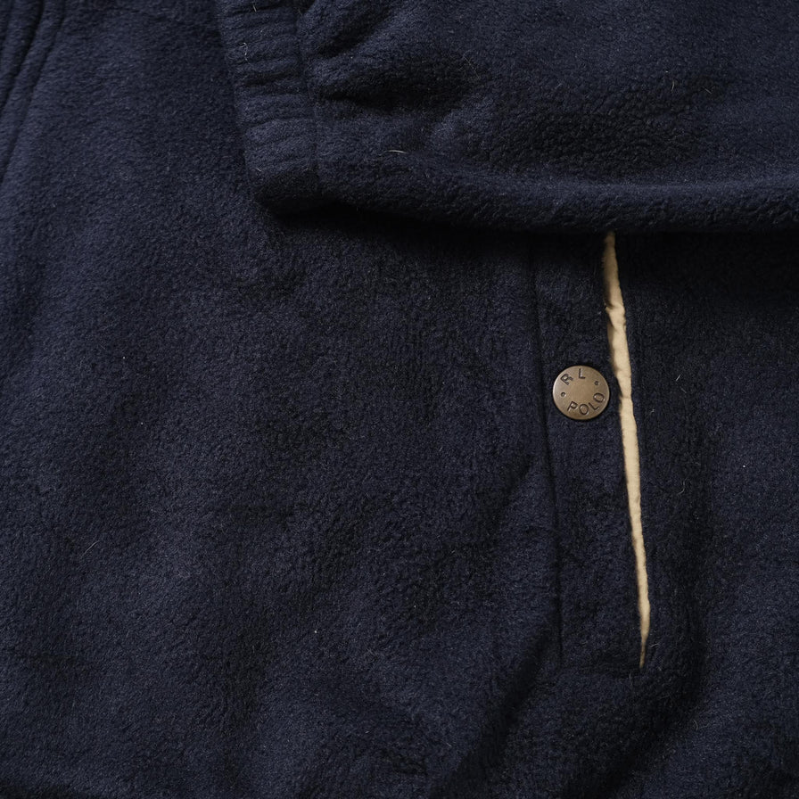 Vintage Polo Ralph Lauren Fleece Harrington Jacket XLarge 