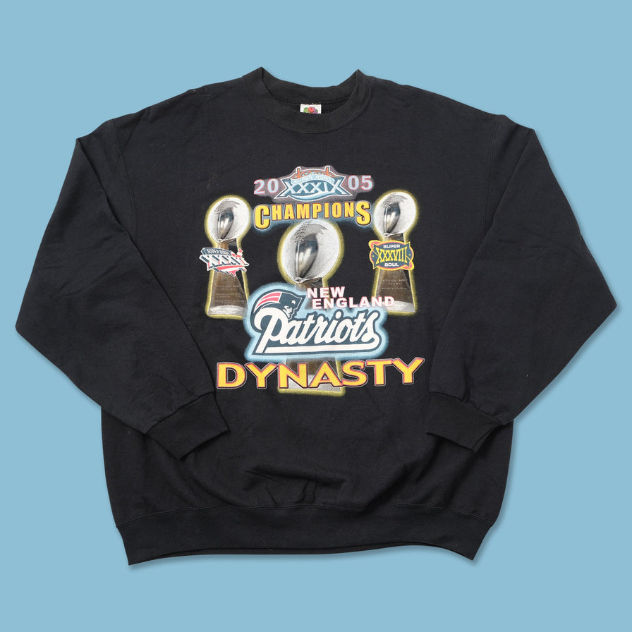 Vintage 2005 New England Patriots Sweater XLarge 