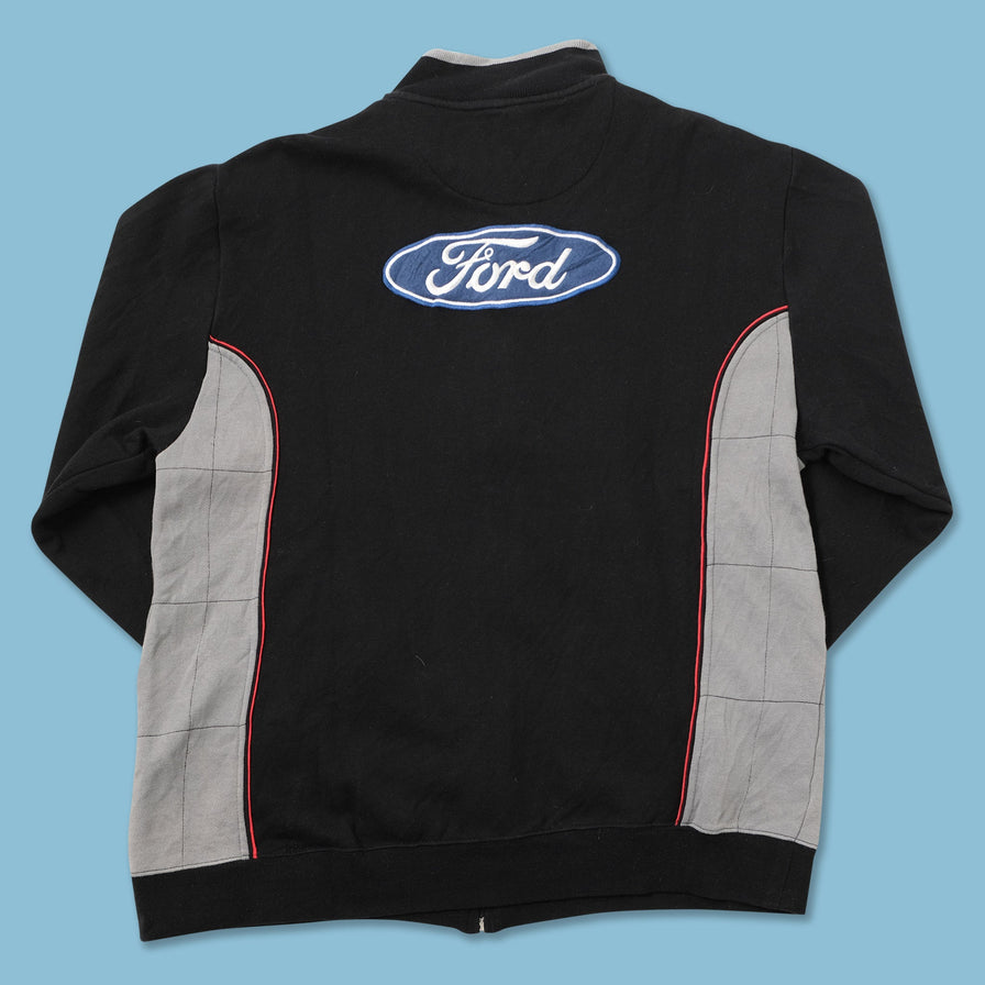Vintage Ford Racing Sweat Jacket Medium 