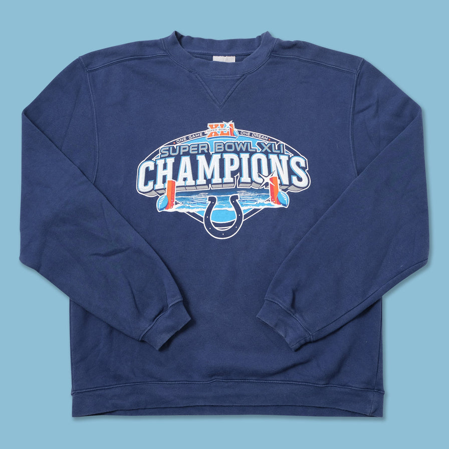 2007 Reebok Indianapolis Colts Sweater Large 