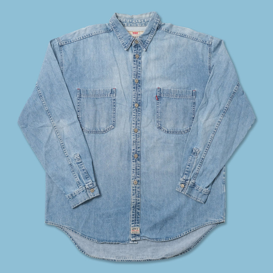 Vintage Levis Denim Shirt XLarge 
