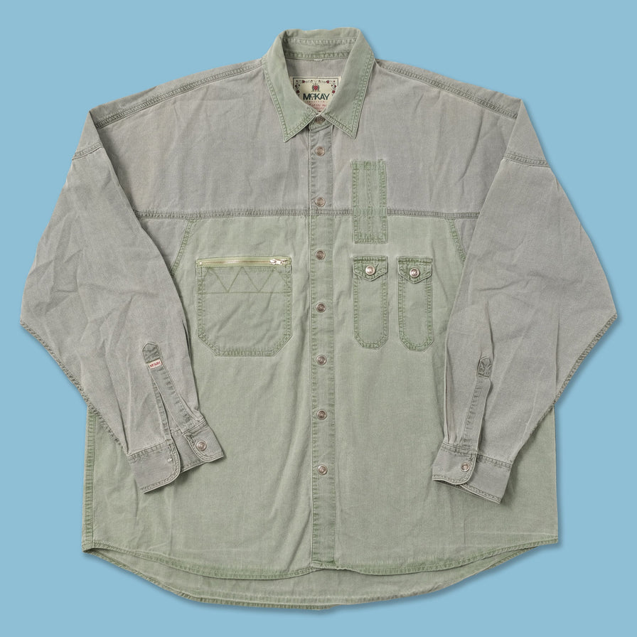 Vintage Denim Shirt XXLarge 