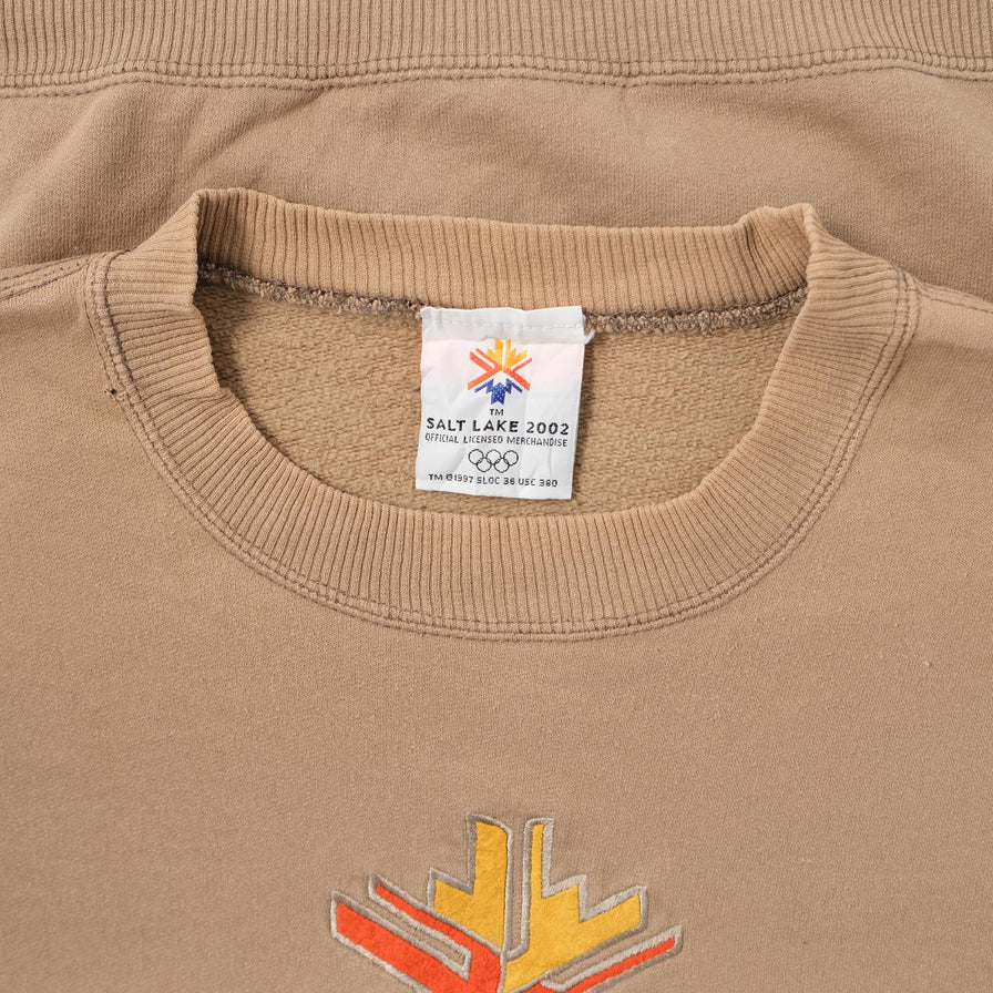 Vintage 2002 Olympic Winter Games Sweater Large 