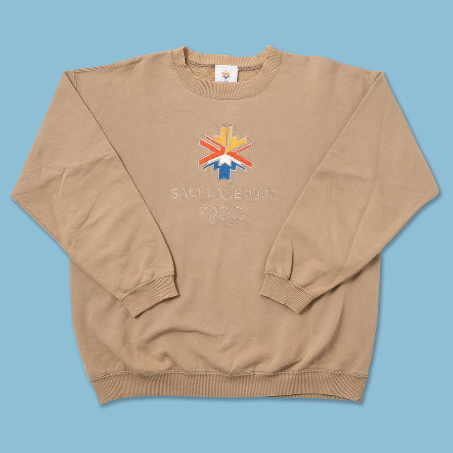 Vintage 2002 Olympic Winter Games Sweater Large 