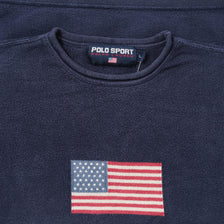 Vintage Polo Sport Knit Sweater Large 